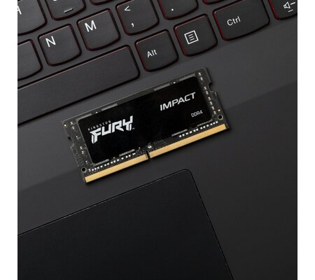 Memoria RAM Kingston FURY Impact DDR4, 3200MHz, 8GB, Non-ECC, CL20, SO-DIMM, XMP