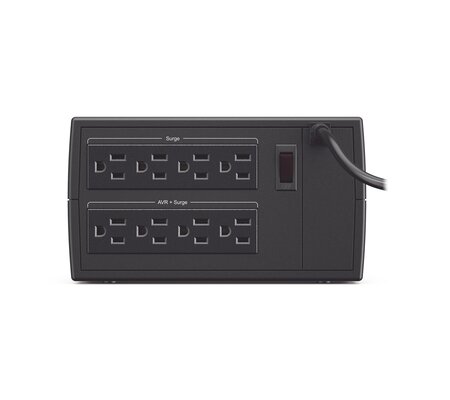 Regulador CyberPower CL2000VR, 1000W, 2000VA, Entrada 82 - 148V, 8 Salidas