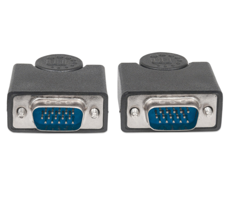 Cable Svga, Manhattan, 311731, Monitor 8mm Hd15 m-M 1.8 m