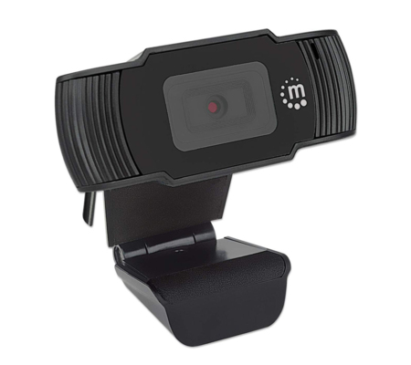 Cámara Web, Manhattan, 462006, USB V2 1080P Mic Interno