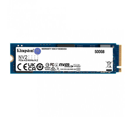 SSD Kingston NV2 NVMe, 500GB, PCI Express 4.0, M.2