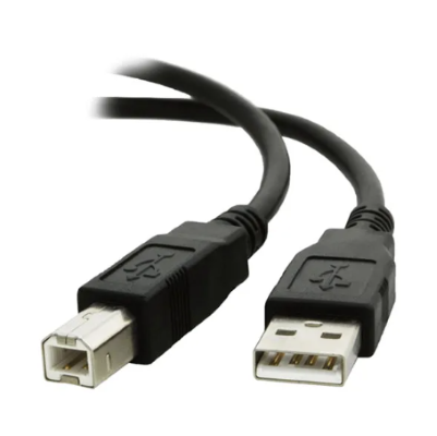 Cable Gettech (Jl-3515) USB-A 2.0-USB B, negro, 1.5M