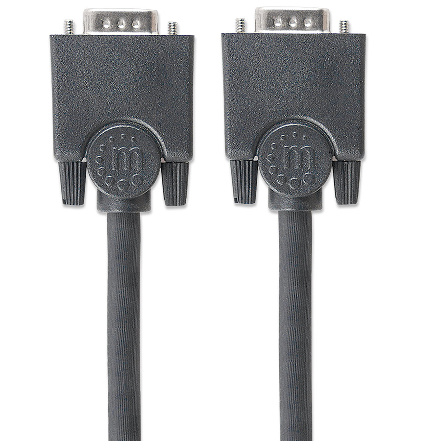 Cable Svga, Manhattan, 311748, Monitor 8mm Hd15 m-M 3.0M