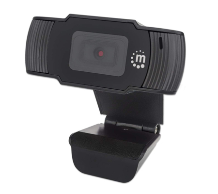 Cámara Web, Manhattan, 462006, USB V2 1080P Mic Interno