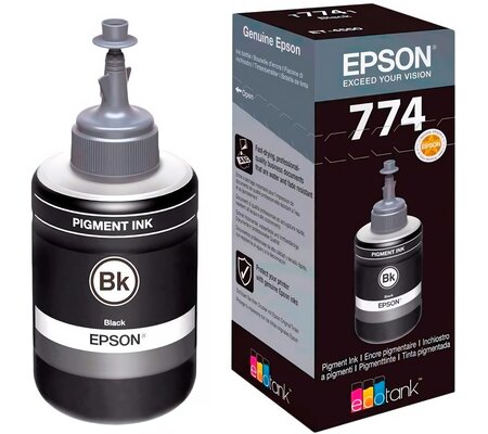 Tanque de Tinta Epson 774 Negro 140ml
