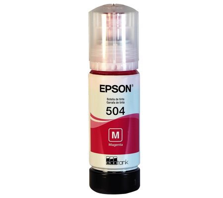 Tanque de Tinta Epson T504 Magenta, 70ml