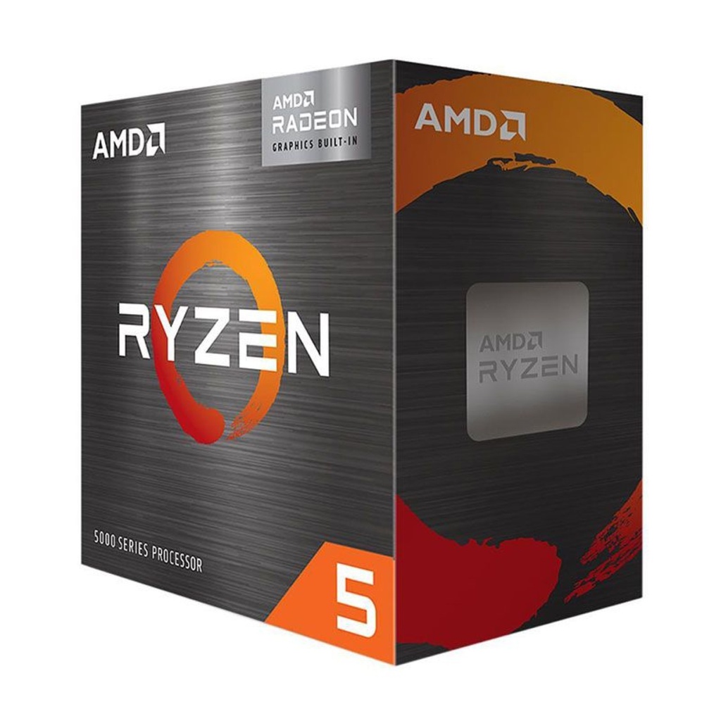 Procesador AMD Ryzen 5 5600GT con AMD Radeon Graphics, Socket AM4, 4.60GHz, 6 Núcleos, 16MB Caché - Incluye Disipador