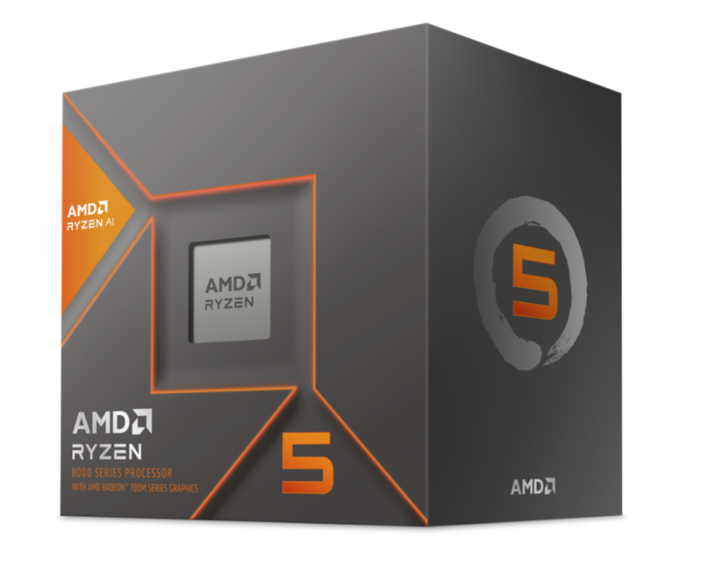 CPU AMD Ryzen 5 8600G Radeon Graphics Am5 4.3Ghz (100-100001237Box )