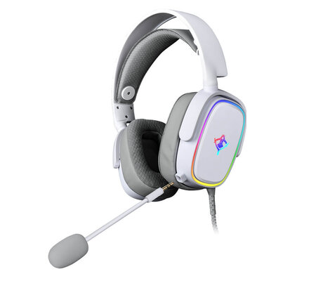 Yeyian Audífonos Gamer Proud Series 3500 para Xbox One/PS4, Alámbrico, 1.8 Metros, 3.5 mm, Blanco