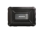 Adata Gabinete de Disco Duro ED600 2.5'', SATA III, USB 3.1, Negro
