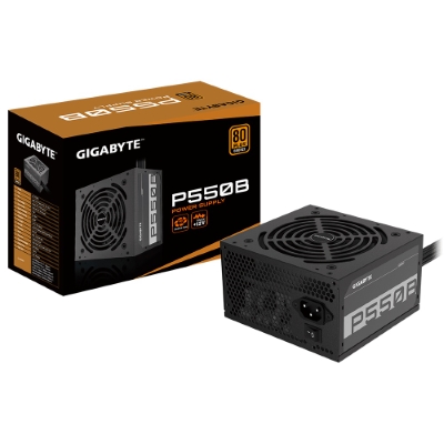Fuente de Poder Gigabyte P550B 80 PLUS Bronce, 20+4 pin ATX, 120mm, 550W
