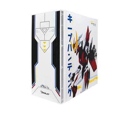 Gabinete Gamer Ocelot OC-MEKA 4.0 - Media Torre - ATX/Micro ATX/E-ATX/ITX - 3 Ventiladores - Panel Lateral