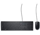 Kit de Teclado y Mouse Dell KM300C, Alámbrico, USB, Negro, Español