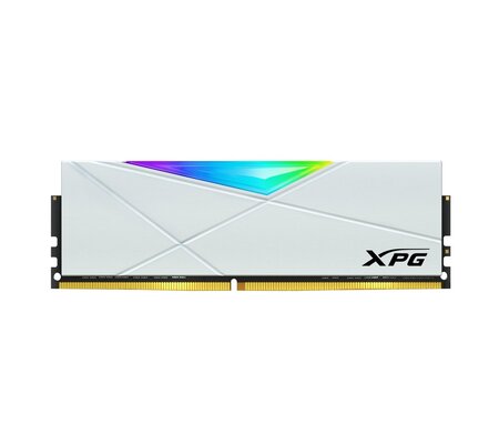 Kit Memoria RAM XPG Spectrix D50 RGB DDR4, 3200MHz, 16GB (2 x 8GB), Non-ECC, CL16, XMP, Blanco
