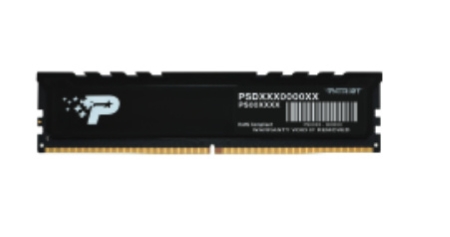 Memoria DIMM DDR5 Patriot (Psp58G480041H1) Signature Premium 8GB (1X8GB) 4800Mhz Cl40 (W/Hs)