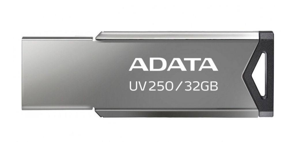 Memoria Flash Adata Uv250 32GB USB 2.0 Plata (Auv250-32G-Rbk)
