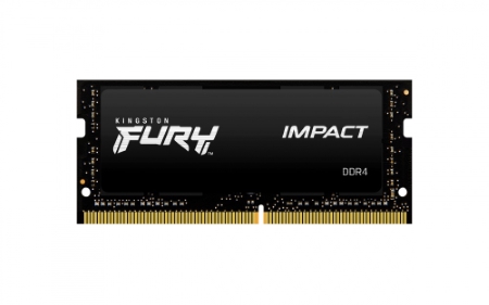 Memoria RAM Sodimm DDR4 Kingston (Kf426S16Ib/16) 16GB(1X16GB) 2666Mhz, 1R x 8, Non-Ecc, Fury Impact, Cl16