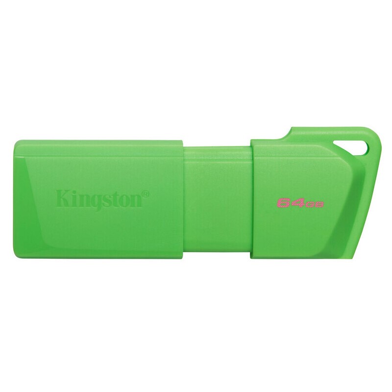 Memoria USB Kingston  (Kc-U2L64-7LG) 64GB Data Traveler Exodia M, Plastica, Verde USB 3.2