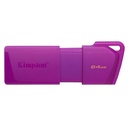 Memoria USB Kingston (Kc-U2L64-7Lp) 64GB Data Traveler Exodia M, Plastica, Purpura USB 3.2
