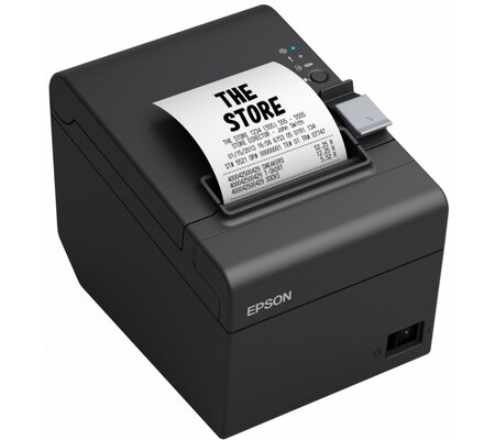 Epson TM-T20III Impresora de Tickets, Térmico, 203 x 203DPI, Serial/USB, Negro