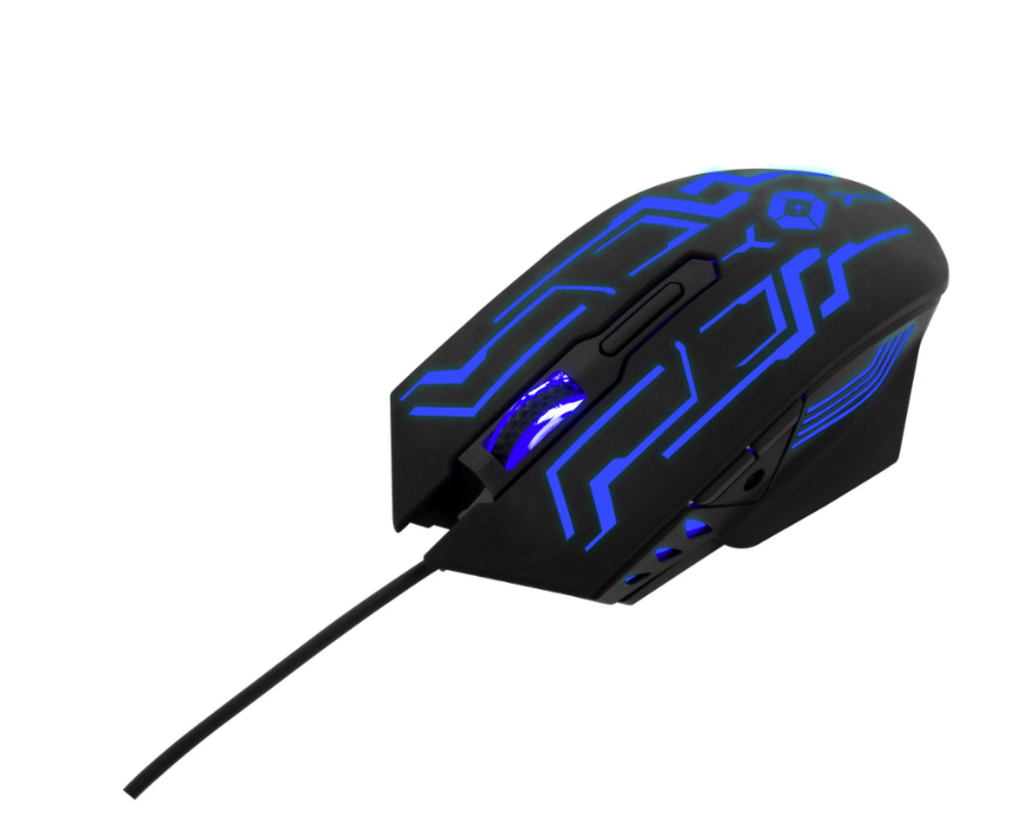Mouse Gamer Alambrico USB RGB Vortred By Perfect Choice negro