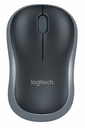 Mouse Logitech M185 Dark Grey Optico Inalámbrico Mini Receptor USB Pc/Mac/Chrome