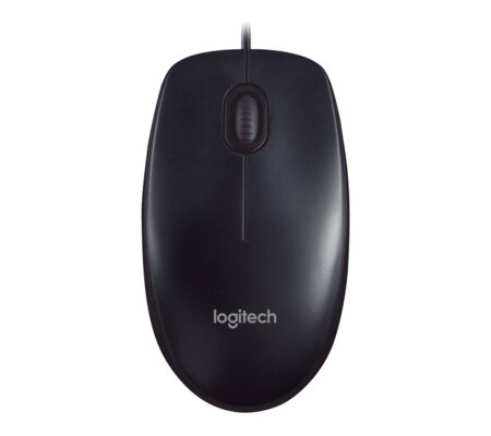 Mouse Logitech M90, Alámbrico, USB, 1000DPI, Negro - para Mac/PC