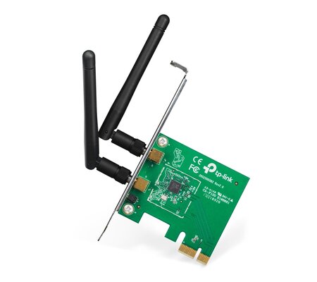 TP-Link Tarjeta de Red TL-WN881ND, 300 Mbit/s, PCI Express, 2 Antenas