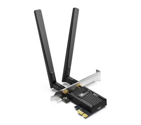 Tarjeta de Red| TP-Link/Archer Tx55E/PCIe/A x 3000/Wi-Fi 6/Bluetooth 5.2/PCI E x press X1/X4/X8/X16, Dual Band 5Ghz 2402 Mbps, 2.4 Ghz 574Mbps