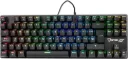 Teclado Gamer Ocelot Gaming OK-TKL2 RGB TKL, Teclado Mecánico, Switch Red, Alámbrico, Negro (Español)