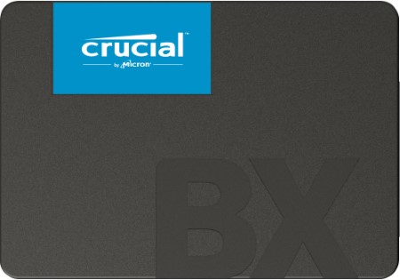 SSD Crucial BX500, 500GB, 2.5", 500MB/s Escritura, 550MB/s Lectura, SATA III