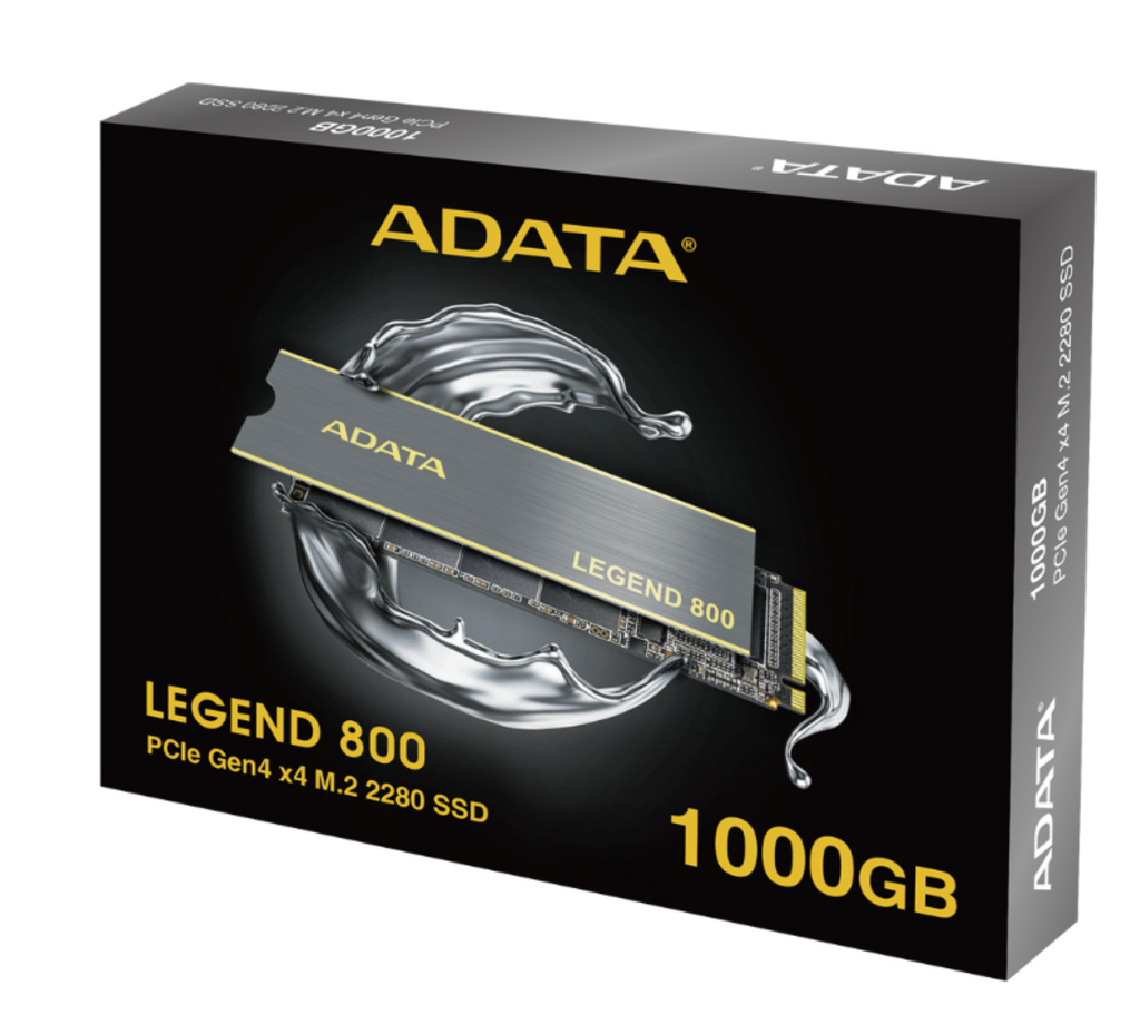 Unidad SSD M.2 Adata Legend 800 PCIe 1TB Gen4 (Aleg-800-1000Gcs)