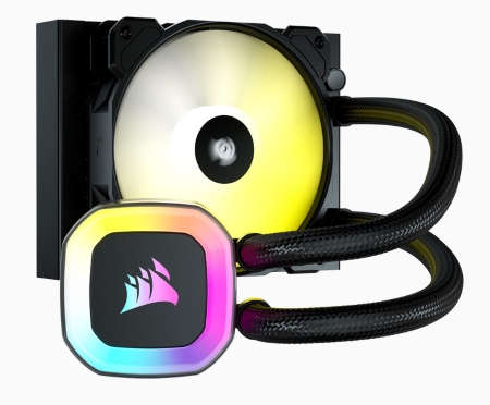 Ventilador P/CPU Corsair (Cw-9060052-Ww) Hydro H55 Argb 120mm, 1*Fan, enfriamiento Líquido