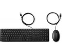 Kit de Teclado y Mouse HP 320MK, Alámbrico, USB, Negro (Español)