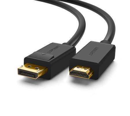 Cable UGREEN 10202 - DisplayPort Macho a HDMI Macho - 2m - Negro
