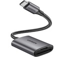 UGREEN USB C Lector de Tarjetas SD/MicroSD, Adaptador Tarjetas SD USB Tipo C Compatible con Thunderbolt 3 para MacBook Pro, MacBook, MacBook Air/iPad - 80888