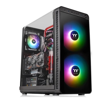 Gabinete Thermaltake View 37 ARGB Edition / Negro / E-ATX
