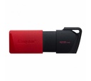 Memoria USB Kingston DataTraveler Exodia M, 128GB, USB A, Negro/Rojo