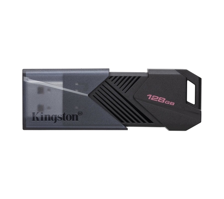Memoria USB Kingston DataTraveler Exodia Onyx, 128GB, USB 3.2, Negro