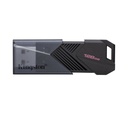 Memoria USB Kingston DataTraveler Exodia Onyx, 128GB, USB 3.2, Negro