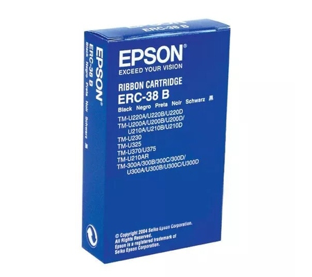 Cinta Epson ERC-38B Negro