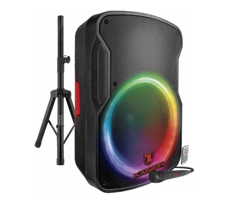 Bafle Kaiser MSA-7515MX - 15" - Bluetooth - USB - Micro SD - 3.5mm - 6.3mm