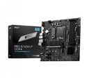 Tarjeta Madre MSI PRO B760M-P - Socket 1700 - 4x DDR5 - 4800/5600/6800+(OC) MHz - HDMI - DisplayPort - VGA - USB 2.0/3.2 - Micro ATX