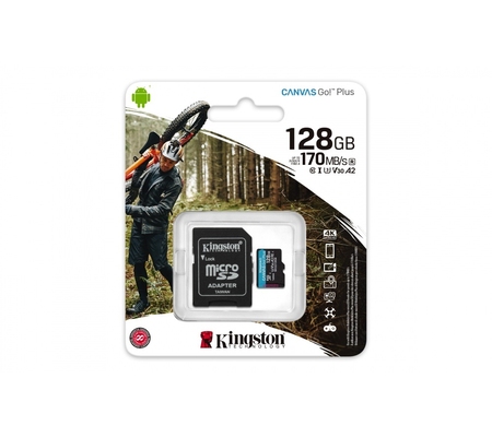 Memoria Micro SDXC Kingston Canvas Select Plus - 128GB - Clase 10 - UHS-I