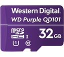 Memoria MicroSDHC Western Digital Purple - 32GB - Clase 10 - para Videovigilancia
