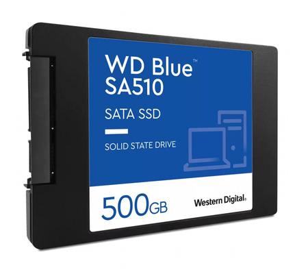 Unidad de Estado Sólido Western Digital WD Blue SA510 - 2.5" - 500GB - SATA 3