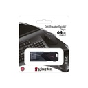 Memoria USB Kingston DataTraveler Exodia Onyx, 64GB, USB 3.2, Negro