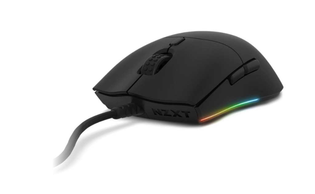 Mouse Gamer NZXT Óptico Lift/Negro/Alambrico/USB-A/16.000DPI/Gamer