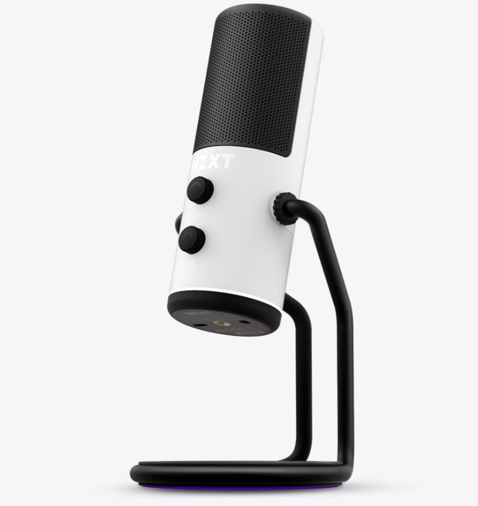NZXT Micrófono Capsule, Alámbrico, 16 Ohmio, Blanco