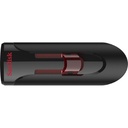 MEMORIA SANDISK 32GB USB 3.0 CRUZER GLIDE Z600
NEGRO C/ROJO